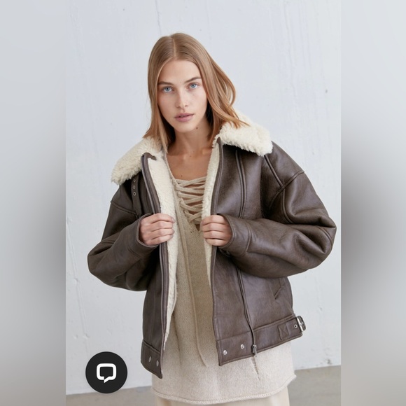 78$ NWT OAK+FORT Lace-Up Distressed Sweater | Relaxed Fit | NWT | Size S-M - Picture 9 of 15